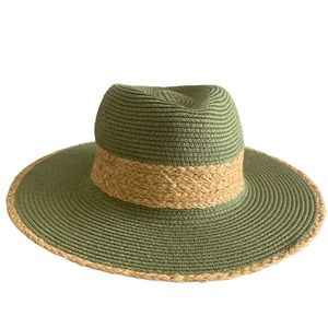 ModCloth NWOT Sage Woven Summer Hat